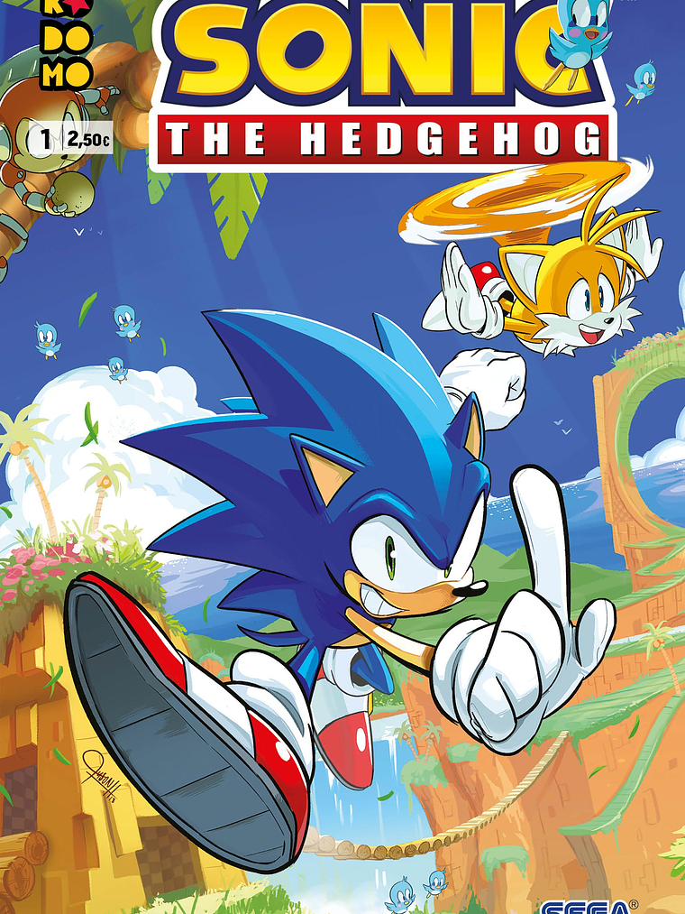 SONIC THE HEDGEHOG NUM. 01 - ECC 1