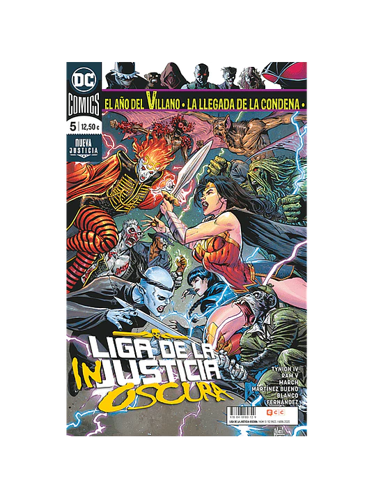 LIGA DE LA JUSTICIA OSCURA VOL. 2, NUM. 05 - ECC 1
