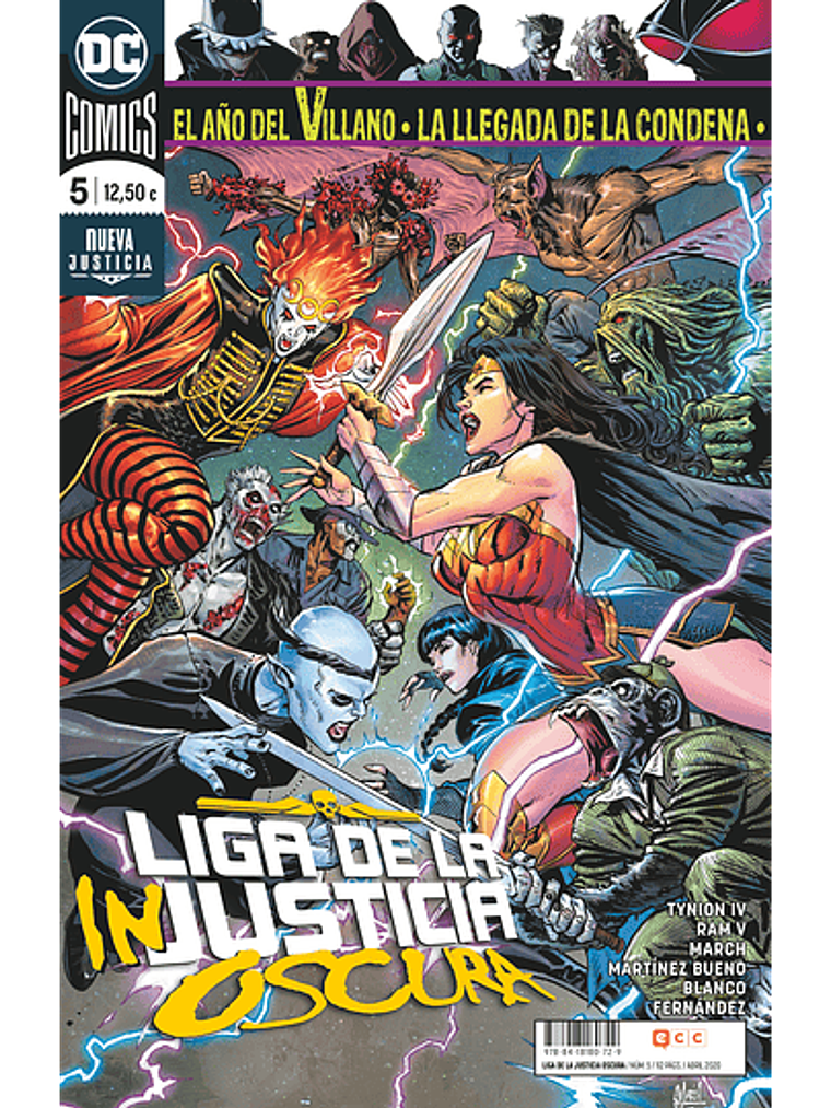 LIGA DE LA JUSTICIA OSCURA VOL. 2, NUM. 05 - ECC 1
