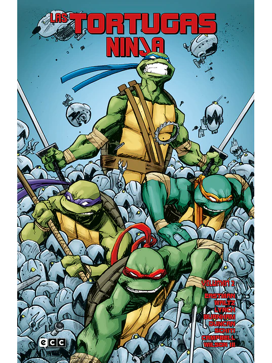 LAS TORTUGAS NINJA VOL. 02 - ECC 1