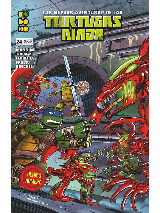 LAS NUEVAS AVENTURAS DE LAS TORTUGAS NINJA NUM. 24 - ECC 1