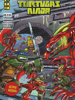 LAS NUEVAS AVENTURAS DE LAS TORTUGAS NINJA NUM. 24 - ECC