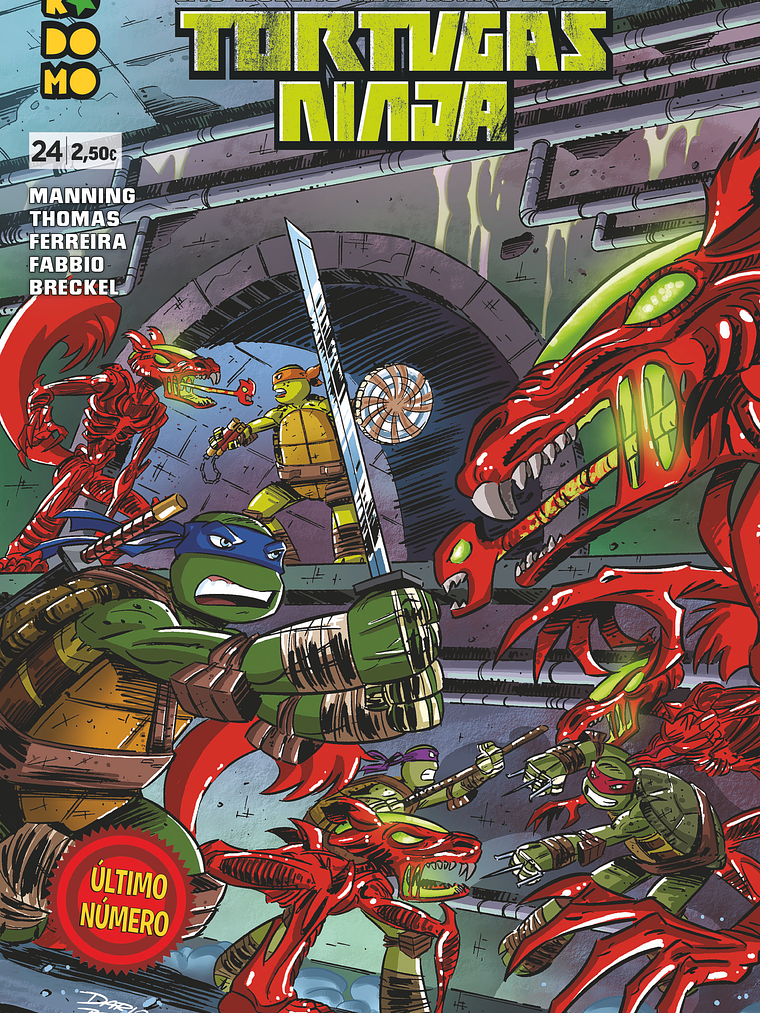 LAS NUEVAS AVENTURAS DE LAS TORTUGAS NINJA NUM. 24 - ECC 1