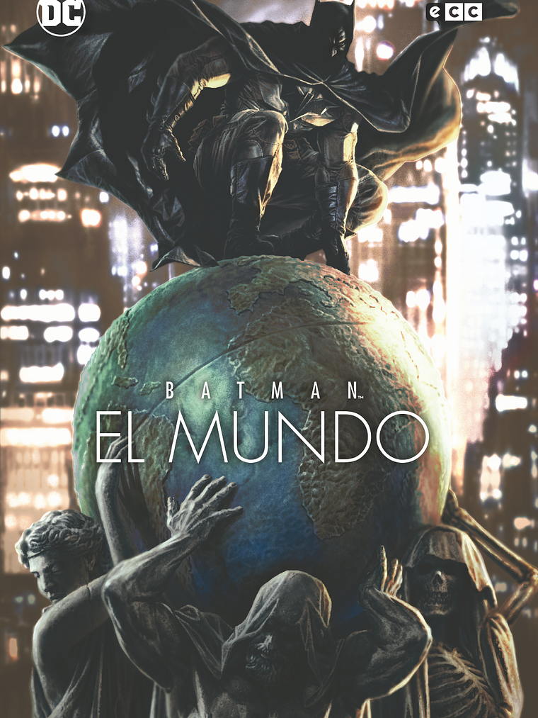 BATMAN: EL MUNDO PORTADA LEE BERMEJO - ECC 1