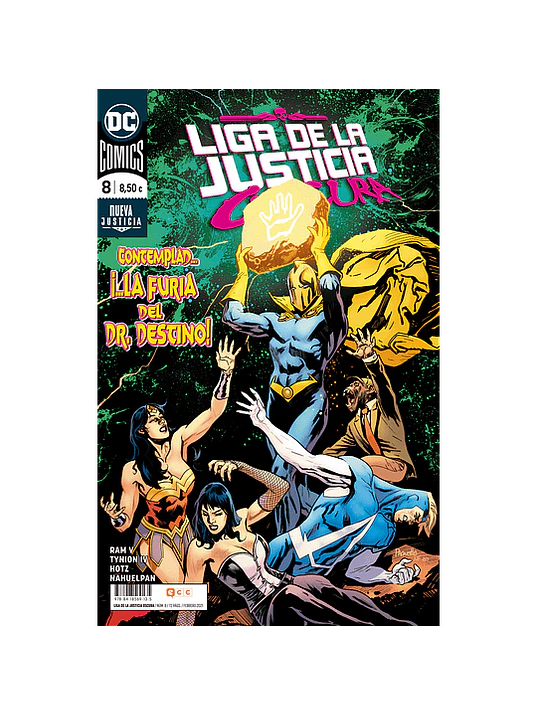 LIGA DE LA JUSTICIA OSCURA VOL. 2, NUM. 08 - ECC 1