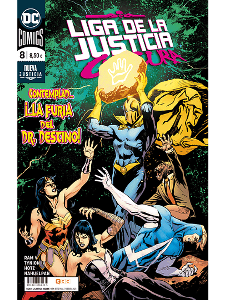 LIGA DE LA JUSTICIA OSCURA VOL. 2, NUM. 08 - ECC 1