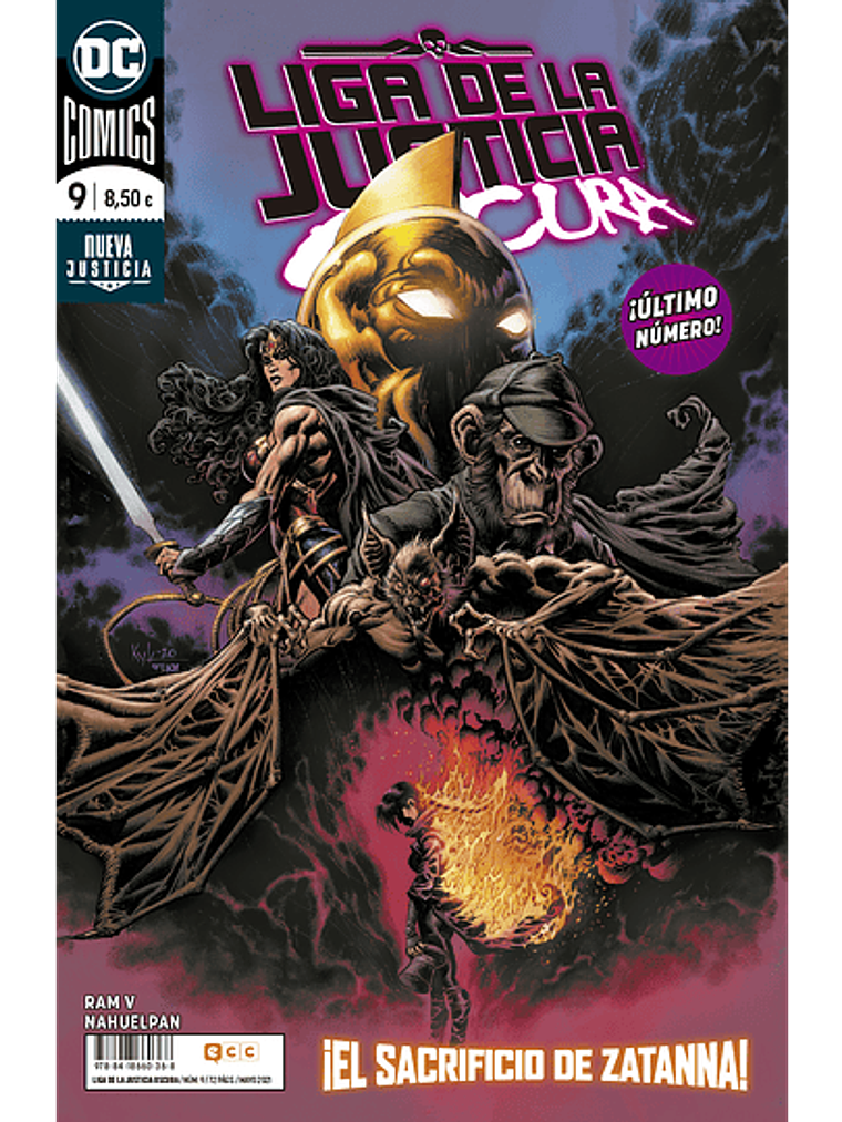 LIGA DE LA JUSTICIA OSCURA VOL. 2, NUM. 09 - ECC 1