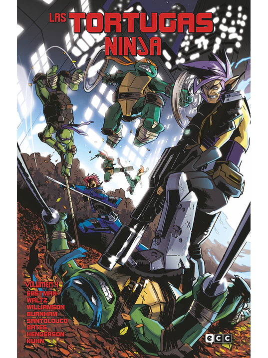 LAS TORTUGAS NINJA VOL. 04 - ECC 1