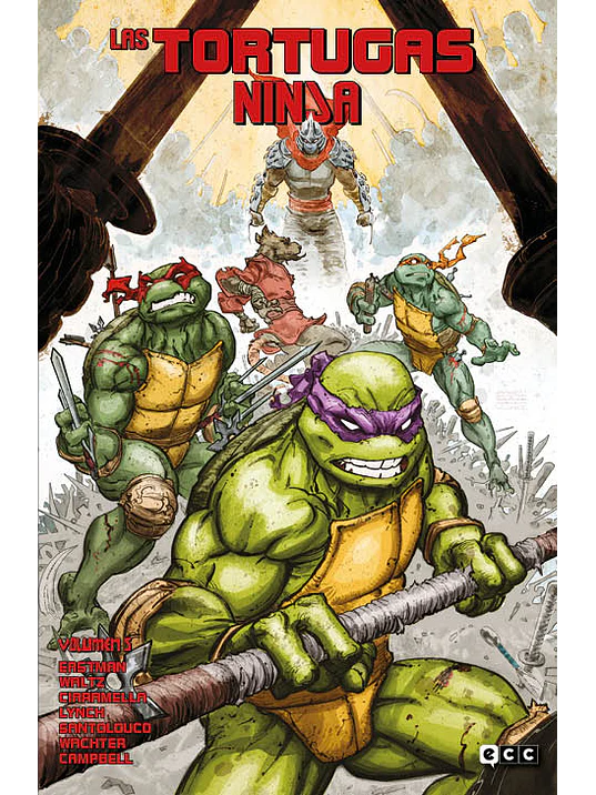 LAS TORTUGAS NINJA VOL. 05 - ECC 1