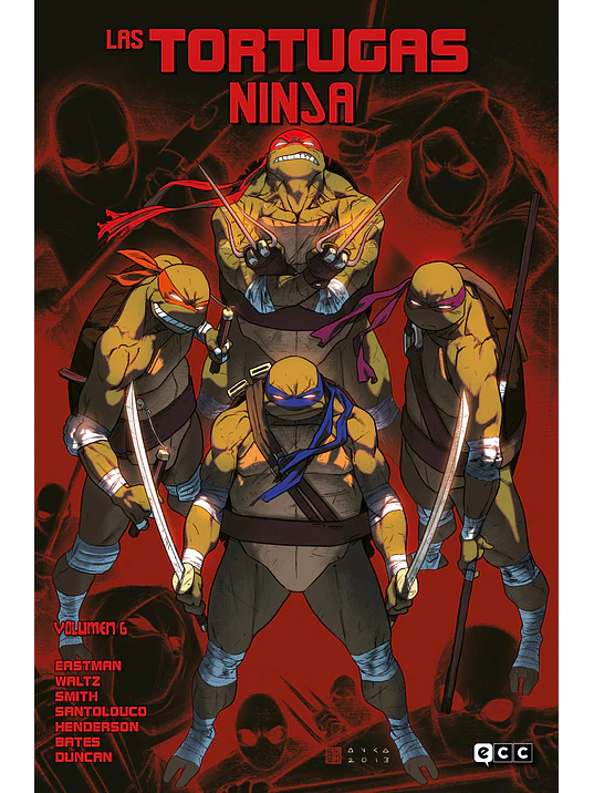 LAS TORTUGAS NINJA VOL. 06 - ECC 1