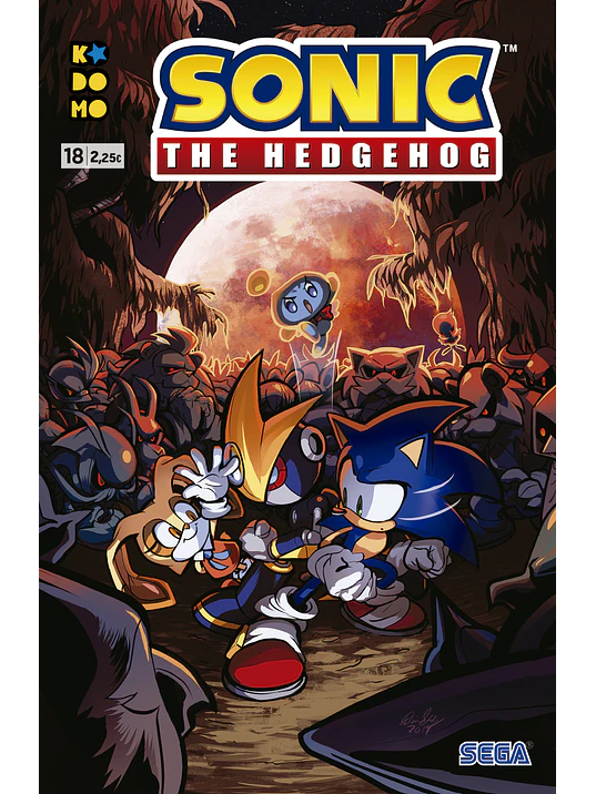 SONIC THE HEDGEHOG NUM. 18 - ECC 1