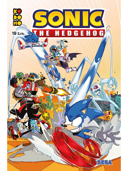 SONIC THE HEDGEHOG NUM. 19 - ECC 1
