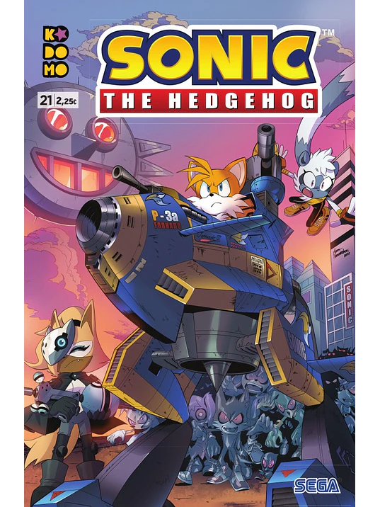 SONIC THE HEDGEHOG NUM. 21 - ECC 1