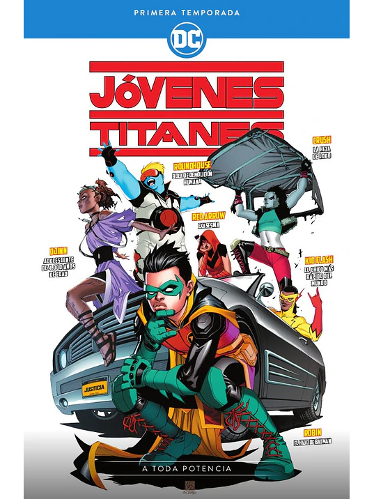 JOVENES TITANES: PRIMERA TEMPORADA A TODA POTENCIA - ECC 1
