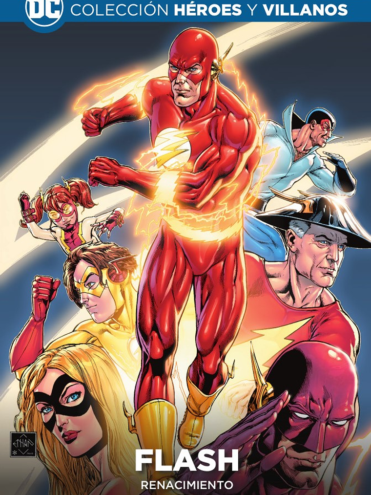 COLECCIÓN HÉROES Y VILLANOS VOL. 04 - FLASH: RENACIMIENTO - ECC 1