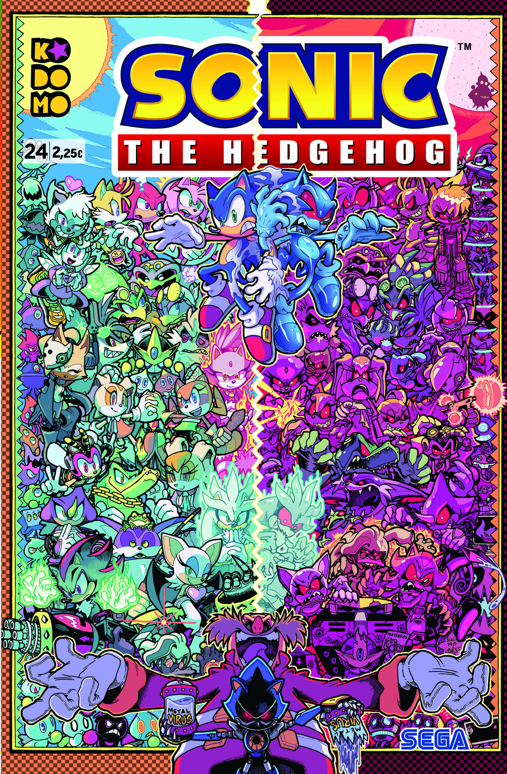 SONIC THE HEDGEHOG NUM. 24 - ECC