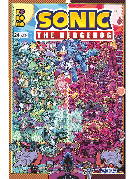 SONIC THE HEDGEHOG NUM. 24 - ECC 1