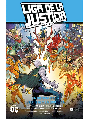 LIGA DE LA JUSTICIA VOL. 05: LA GUERRA DE LA JUSTICIA Y LA CONDENA - ECC