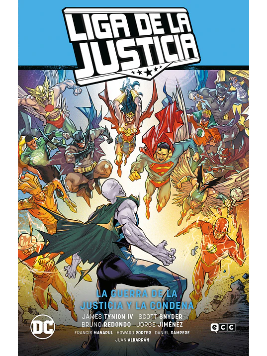 LIGA DE LA JUSTICIA VOL. 05: LA GUERRA DE LA JUSTICIA Y LA CONDENA - ECC 1