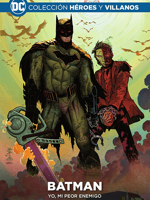 COLECCIÓN HÉROES Y VILLANOS VOL. 08 - BATMAN: YO, MI PEOR ENEMIGO - ECC