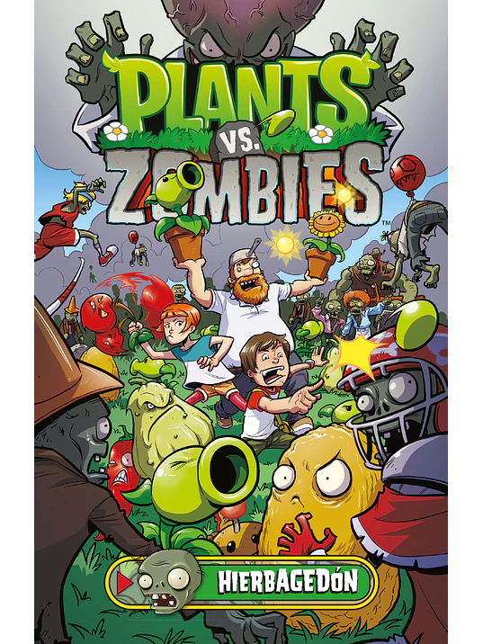 PLANTS VS. ZOMBIES VOL. 01: HIERBAGED”N BIBLIOTECA SUPER KODOMO - ECC 1
