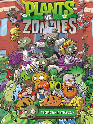 PLANTS VS. ZOMBIES VOL. 03: ESCUADR”N ANTIABUS”N BIBLIOTECA SUPER KODOMO - ECC
