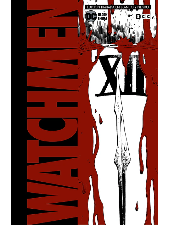 WATCHMEN - EDICION DELUXE LIMITADA EN BLANCO Y NEGRO - ECC 1