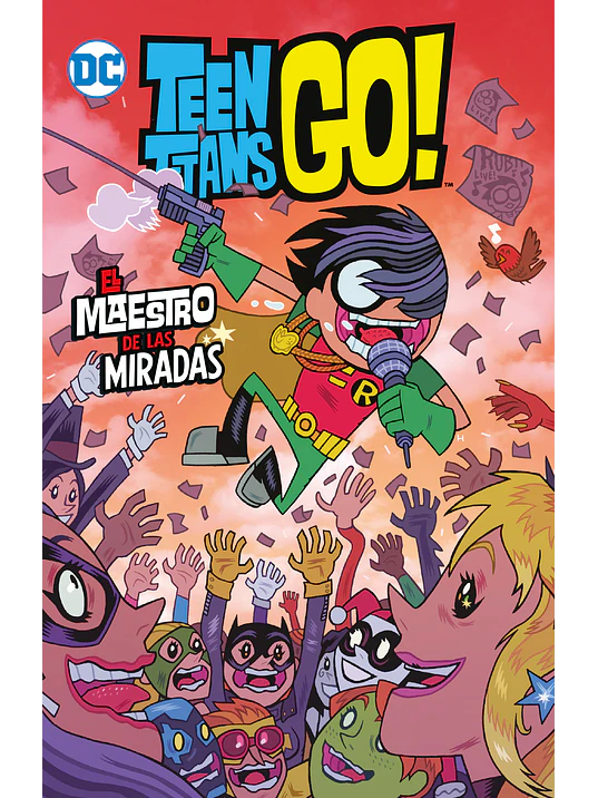 TEEN TITANS GO VOL. 03: EL MAESTRO DE LAS MIRADAS BIBLIOTECA SUPER KODOMO - ECC 1