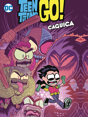 TEEN TITANS GO VOL. 05: CAGUICA BIBLIOTECA SUPER KODOMO - ECC