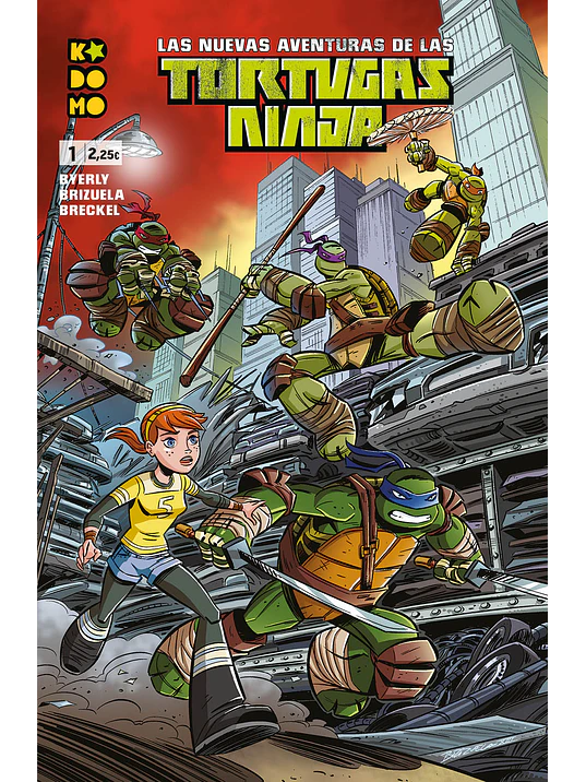 LAS NUEVAS AVENTURAS DE LAS TORTUGAS NINJA NUM. 01 - ECC 1