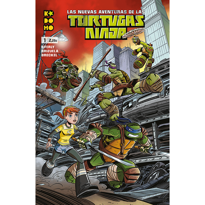 LAS NUEVAS AVENTURAS DE LAS TORTUGAS NINJA NUM. 01 - ECC