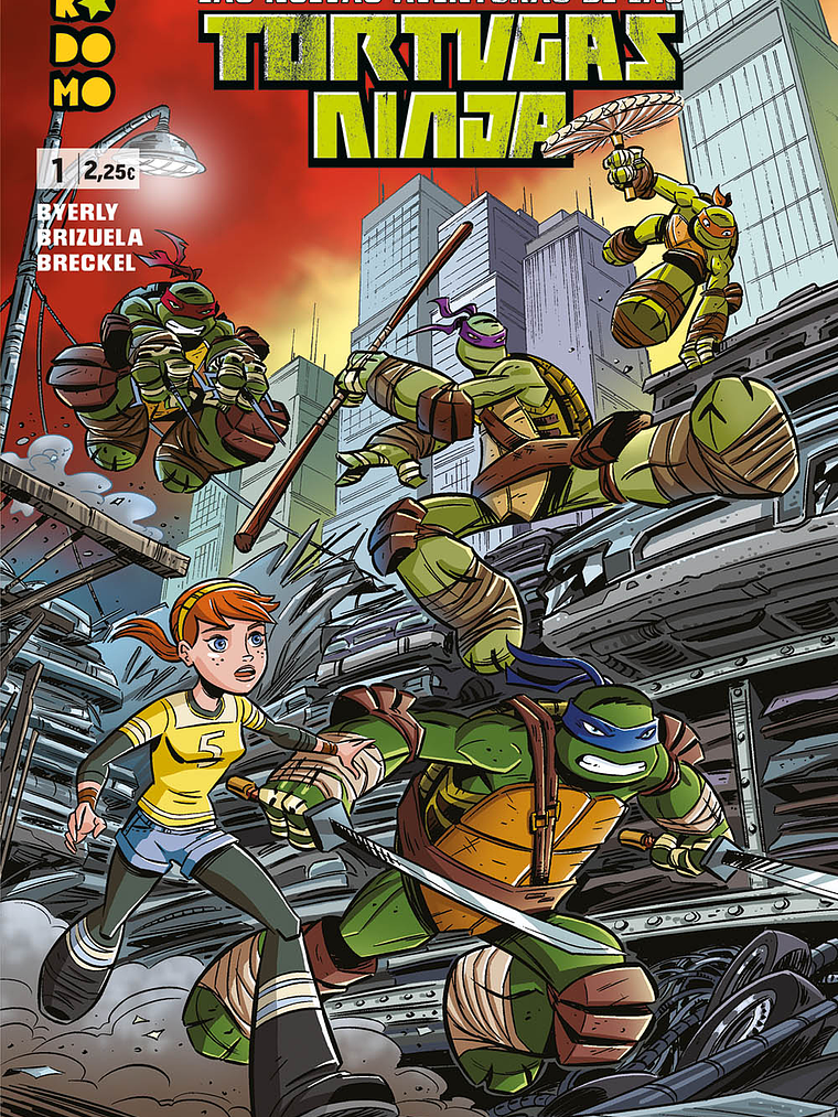 LAS NUEVAS AVENTURAS DE LAS TORTUGAS NINJA NUM. 01 - ECC 1