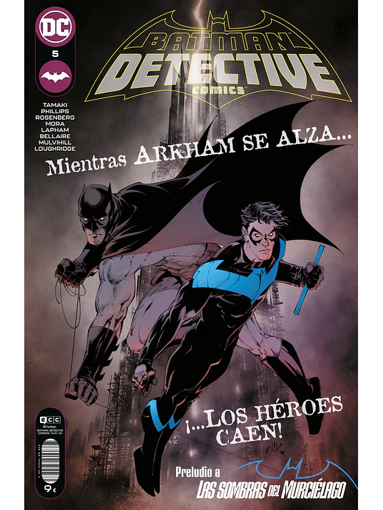 BATMAN: DETECTIVE COMICS NUM. 5- 30 - ECC 1