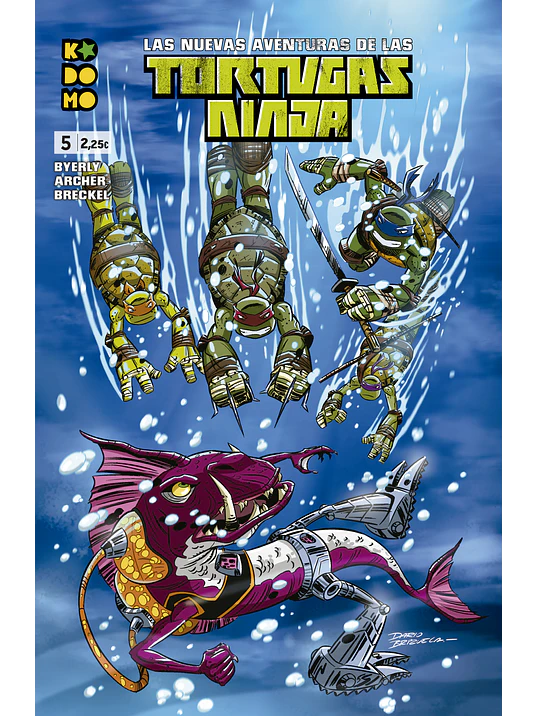 LAS NUEVAS AVENTURAS DE LAS TORTUGAS NINJA NUM. 05 - ECC 1