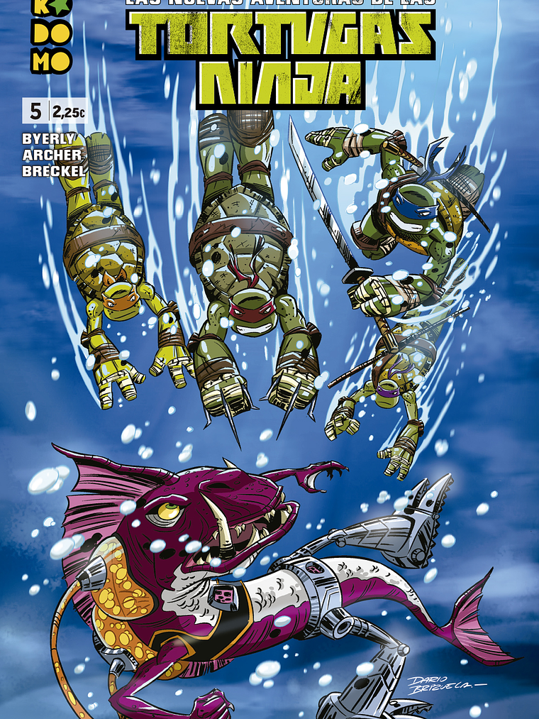 LAS NUEVAS AVENTURAS DE LAS TORTUGAS NINJA NUM. 05 - ECC 1