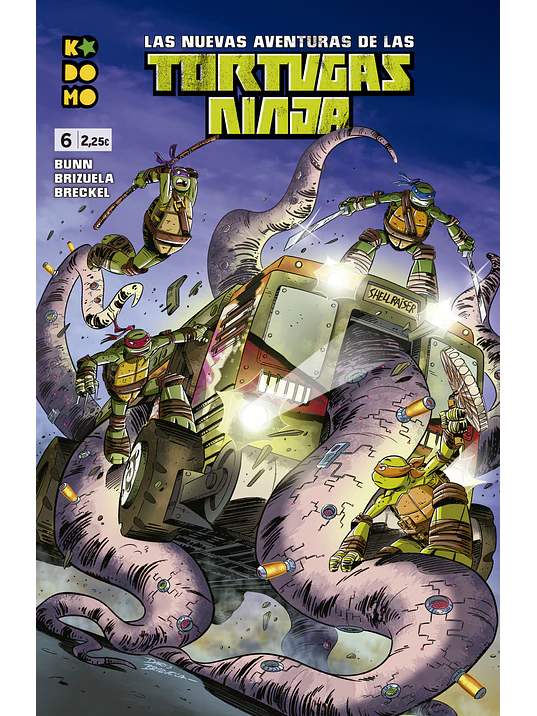 LAS NUEVAS AVENTURAS DE LAS TORTUGAS NINJA NUM. 06 - ECC 1