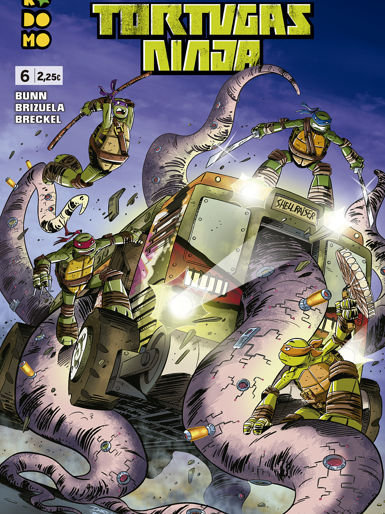 LAS NUEVAS AVENTURAS DE LAS TORTUGAS NINJA NUM. 06 - ECC 1