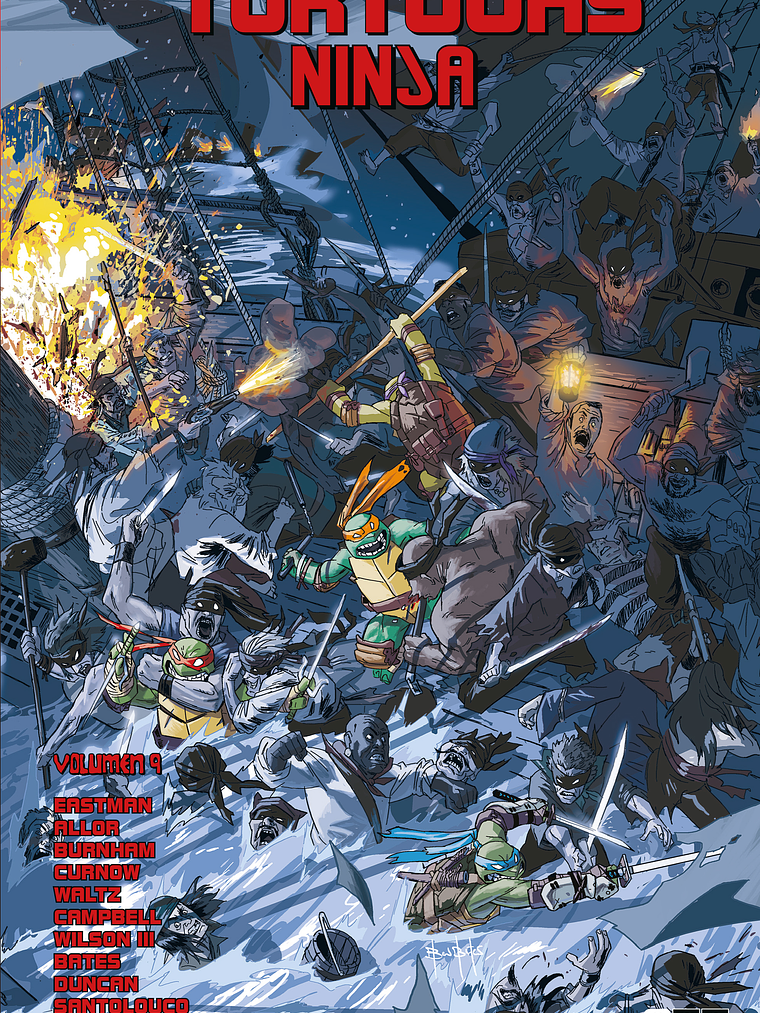 LAS TORTUGAS NINJA VOL. 09 - ECC 1