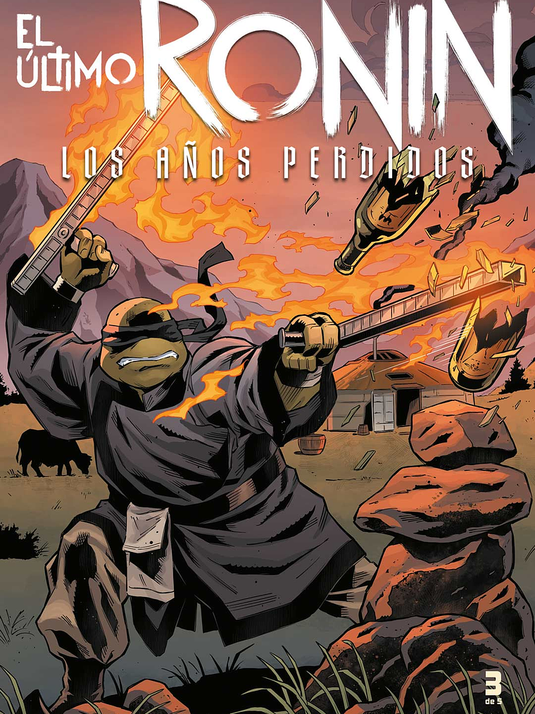 LAS TORTUGAS NINJA: EL _TIMO RONIN NUM. 3 DE 5 - ECC 1