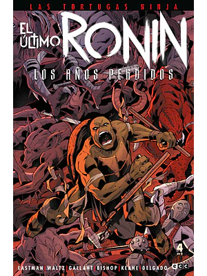 LAS TORTUGAS NINJA: EL _TIMO RONIN NUM. 4 DE 5 - ECC
