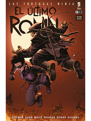 LAS TORTUGAS NINJA: EL _TIMO RONIN NUM. 5 DE 5 - ECC