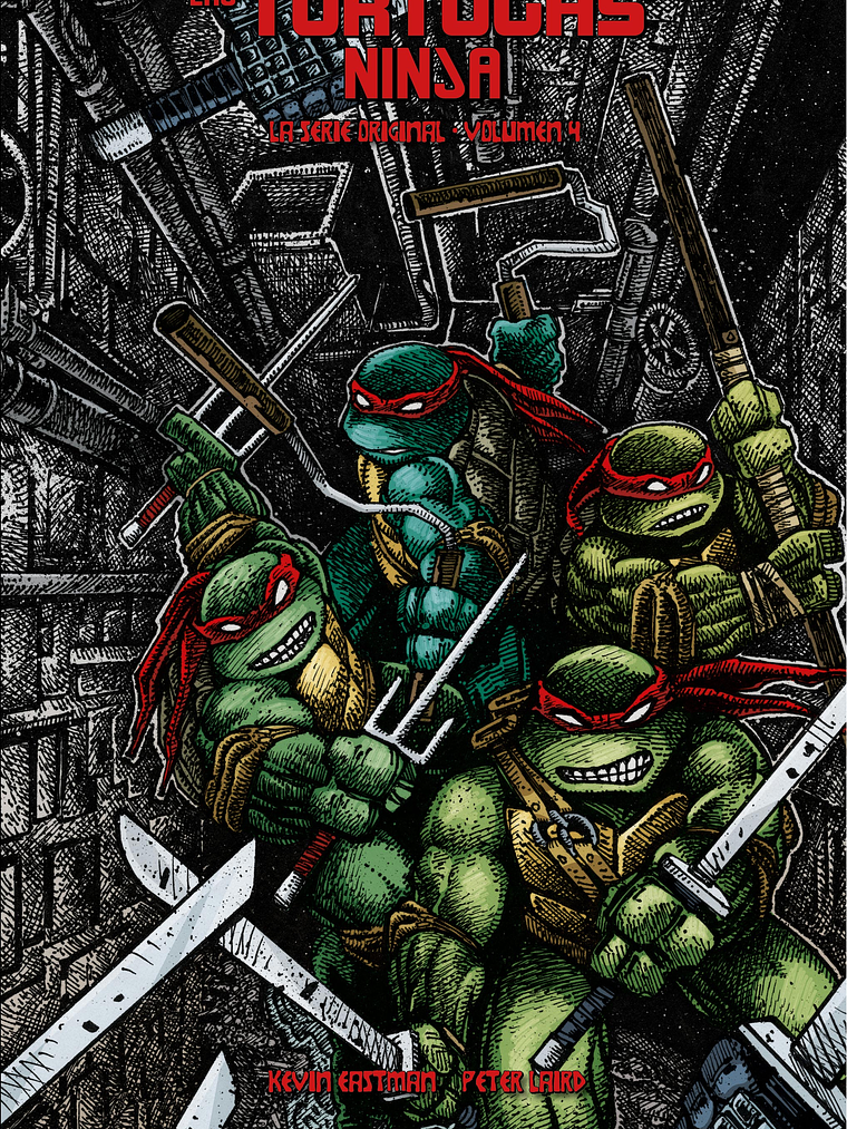 LAS TORTUGAS NINJA: LA SERIE ORIGINAL VOL. 4 DE 6 - ECC 1