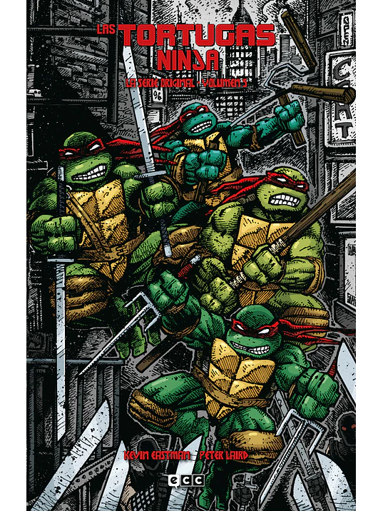 LAS TORTUGAS NINJA: LA SERIE ORIGINAL VOL. 5 DE 6 - ECC 1