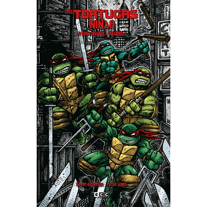 LAS TORTUGAS NINJA: LA SERIE ORIGINAL VOL. 5 DE 6 - ECC