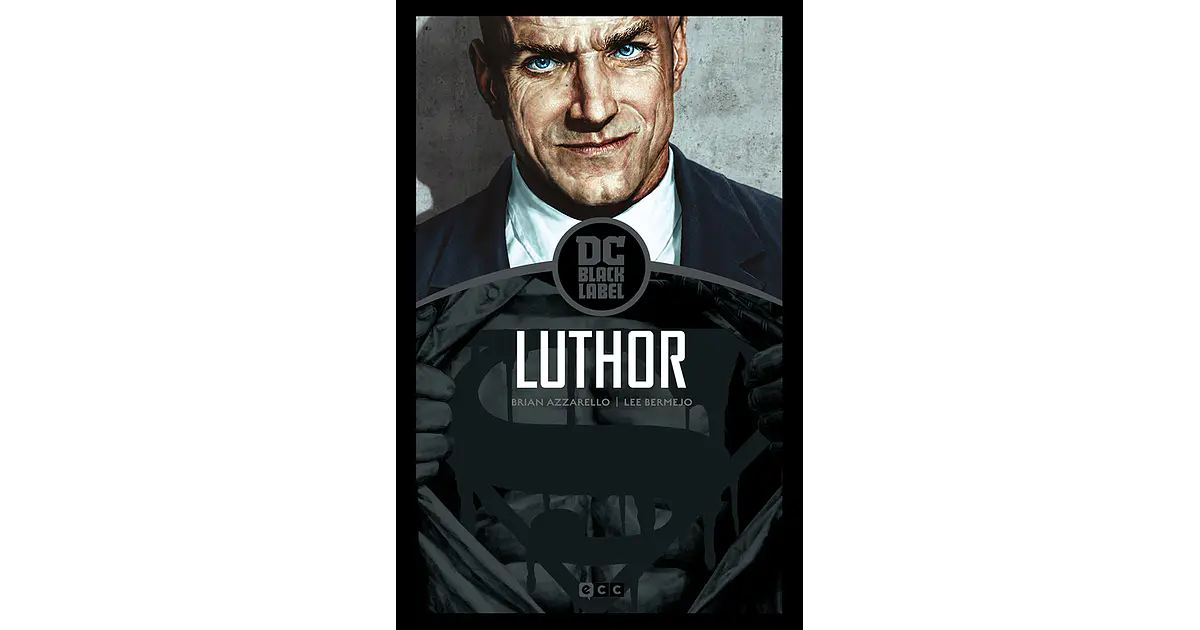 LEX LUTHOR BIBLIOTECA DC BLACK LABEL - ECC