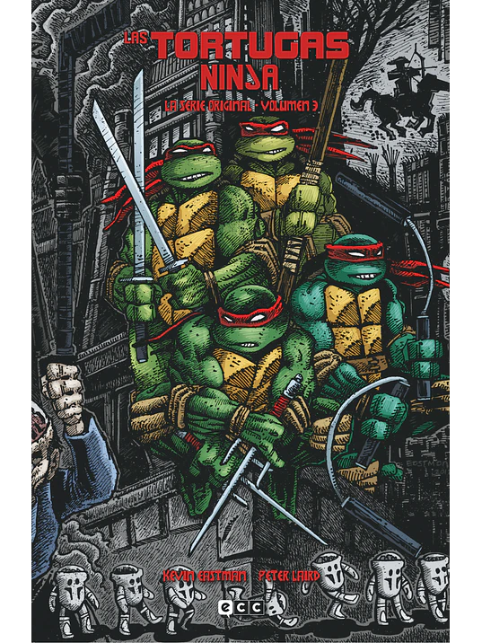 LAS TORTUGAS NINJA: LA SERIE ORIGINAL VOL. 3 DE 6 - ECC 1