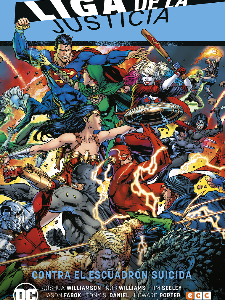 LIGA DE LA JUSTICIA CONTRA ESCUADR”N SUICIDA LJ SAGA - RENACIMIENTO PARTE 3 - ECC 1