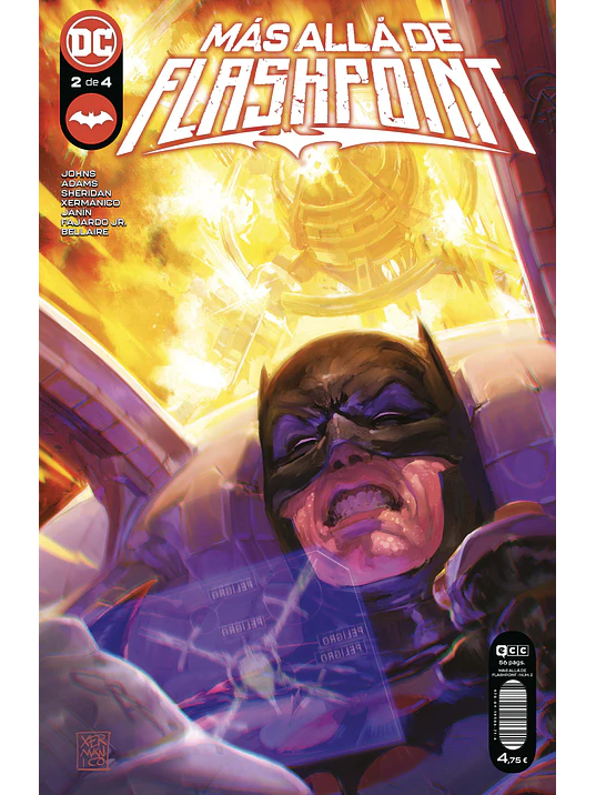 MAS ALLA DE FLASHPOINT NUM. 2 DE 4 - ECC 1