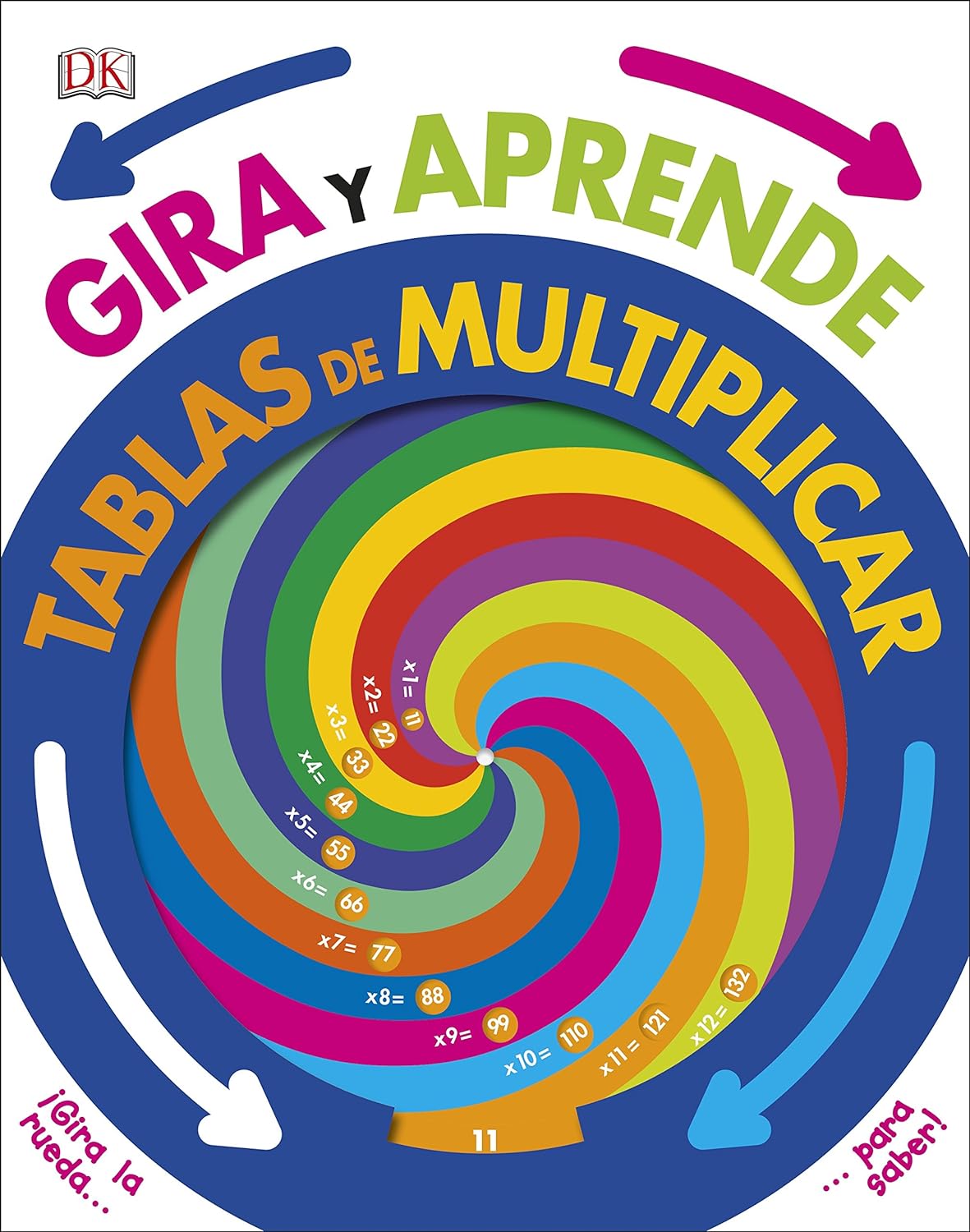 GIRA Y APRENDE: TABLAS DE MULTIPLICAR - DK