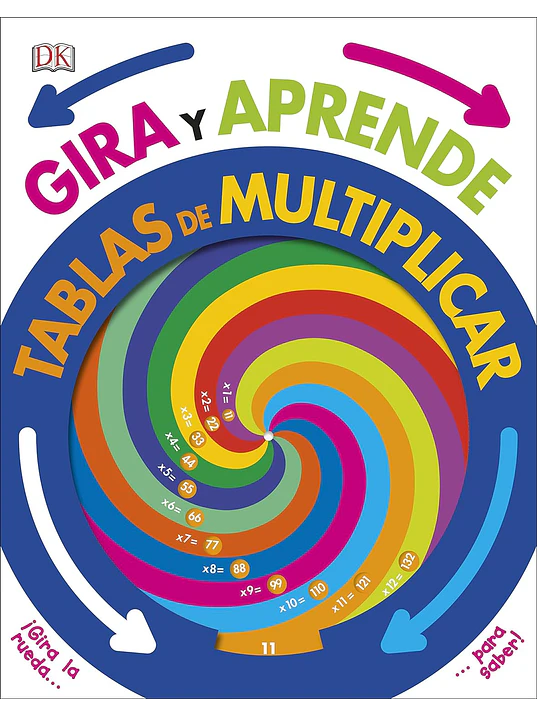 GIRA Y APRENDE: TABLAS DE MULTIPLICAR - DK 1